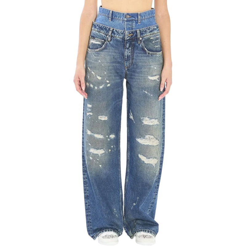 Dolce&Gabbana Jeans mit geradem Bein Jeans Blue blau