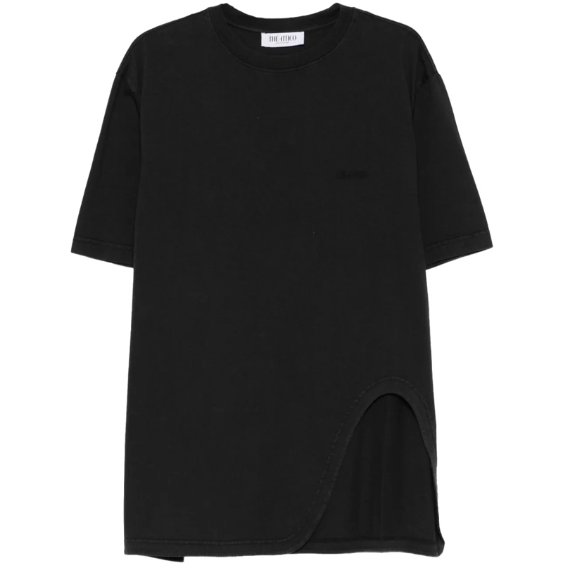The Attico T-shirt T-Shirts And Polos Black schwarz