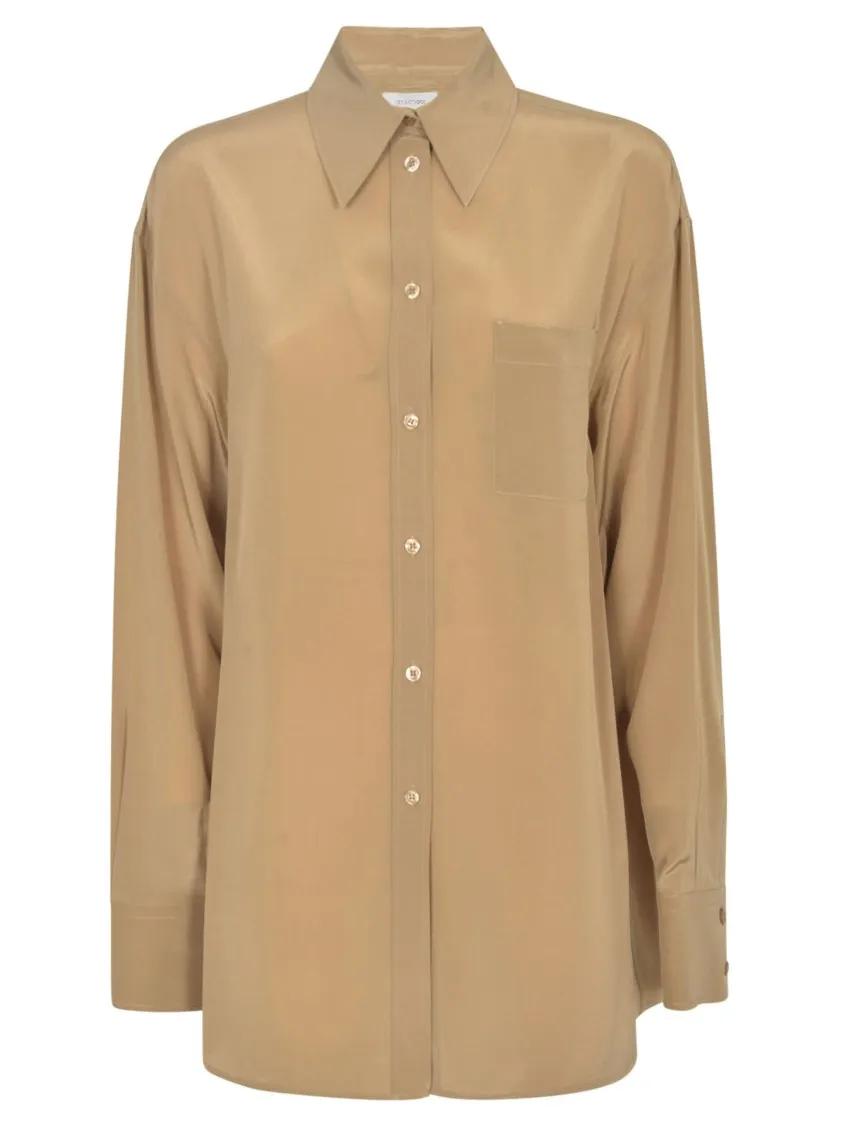 Sportmax - Long Sleeve Shirt - Größe 34 - braun