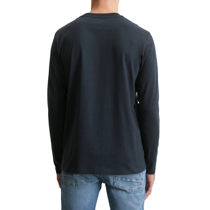 Marc O´Polo Hemd Small-Logo 1er Pack blau(Image 3)