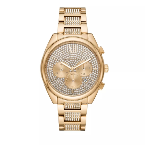 Michael Kors Janelle Chronograph Stainless Steel Gold Chronograph