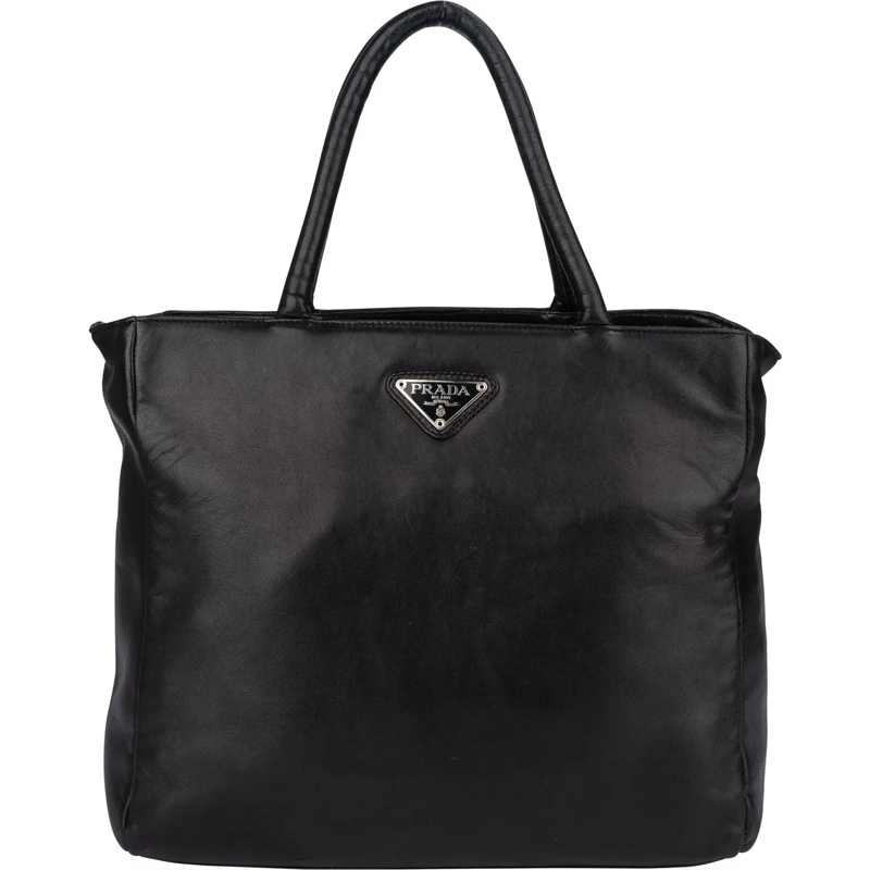 Prada Schultertasche Prada Premium Leather City Handbag mehrfarbig