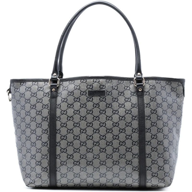 Gucci Shopper Medium GG Crystal Joy Tote grau