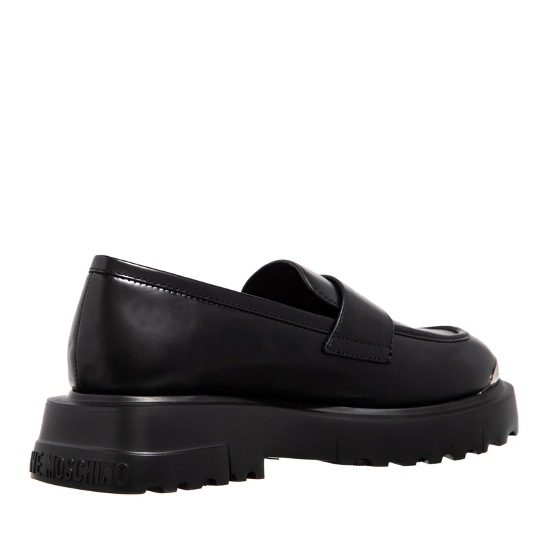 Love Moschino Loafer Square Love Scarpa Donna Nero(Image 2)