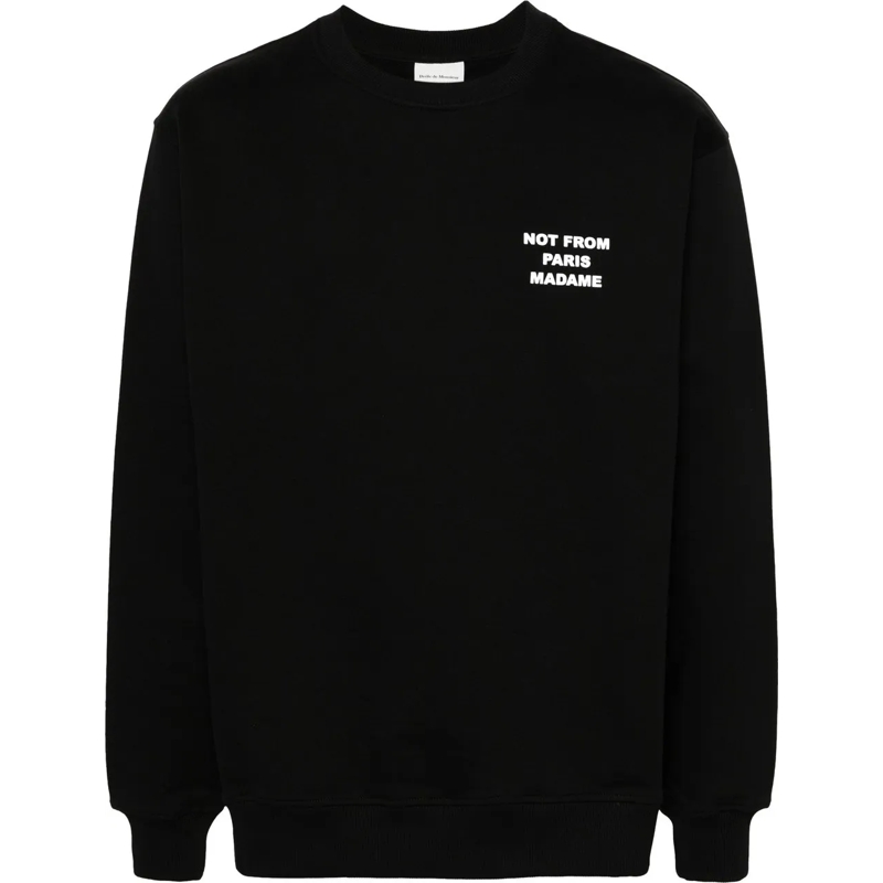 Drôle De Monsieur  Sweaters Black schwarz