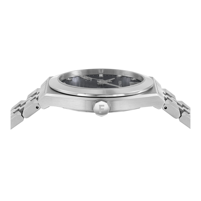 Salvatore Ferragamo Quarzuhr Quarz Analog Uhr Ki-Vega silber(Image 2)