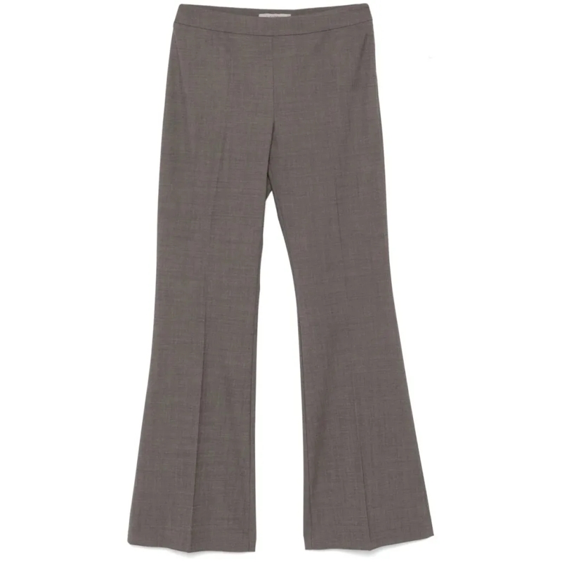 D. Exterior  Tailored Women's Pants With Minimalist Silhouette Grey