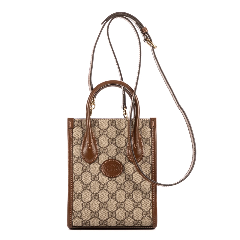 Gucci Crossbody Bag Micro Tote Micro beige