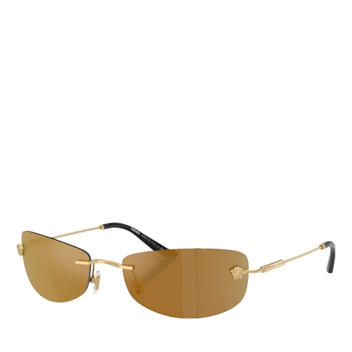 Versace Sunglasses 0VE2279 Gold