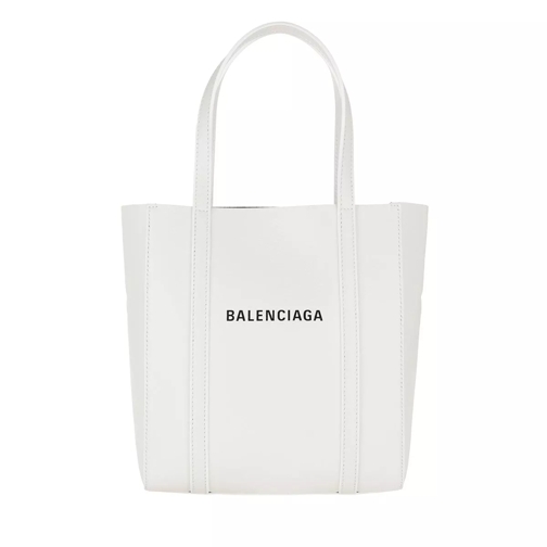 Balenciaga Everday Shopper XXS White/Black Rymlig shoppingväska