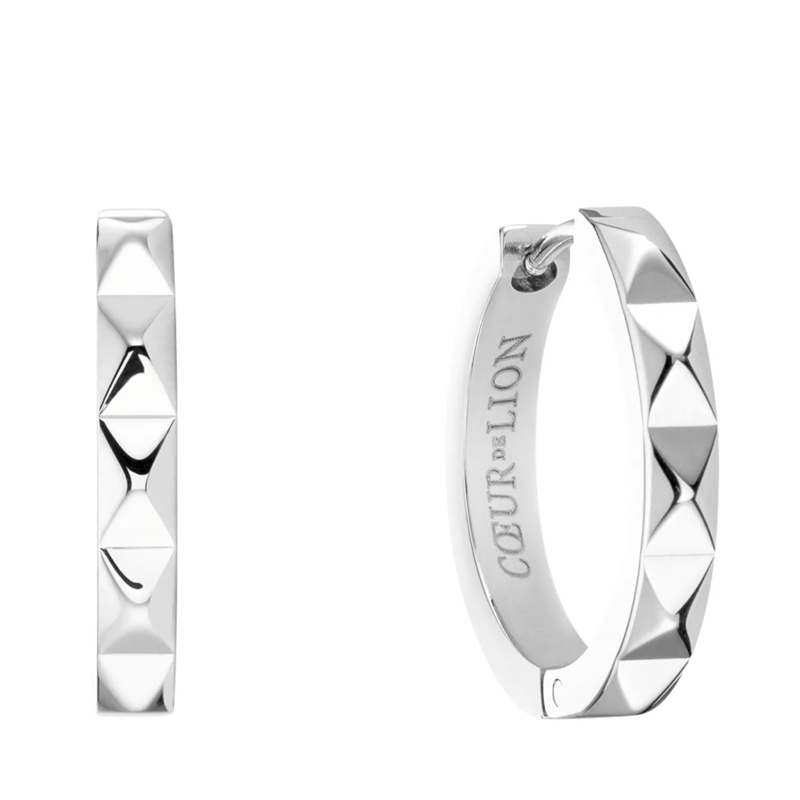 COEUR DE LION Ohrstecker Ohrringe Creole Spikes silber