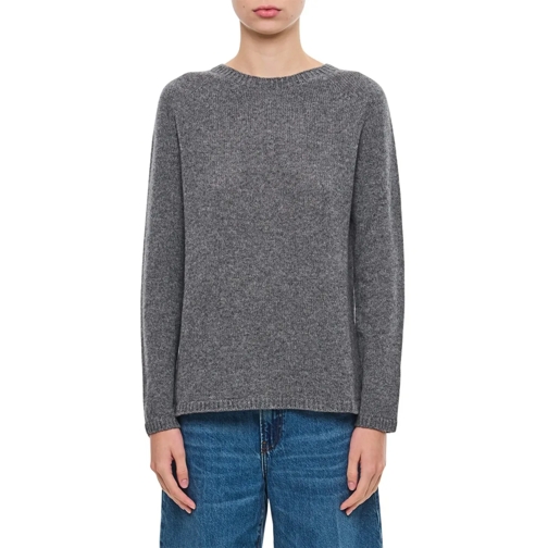 Max Mara Pull Georg Crewneck Cashmere Pullover Grey