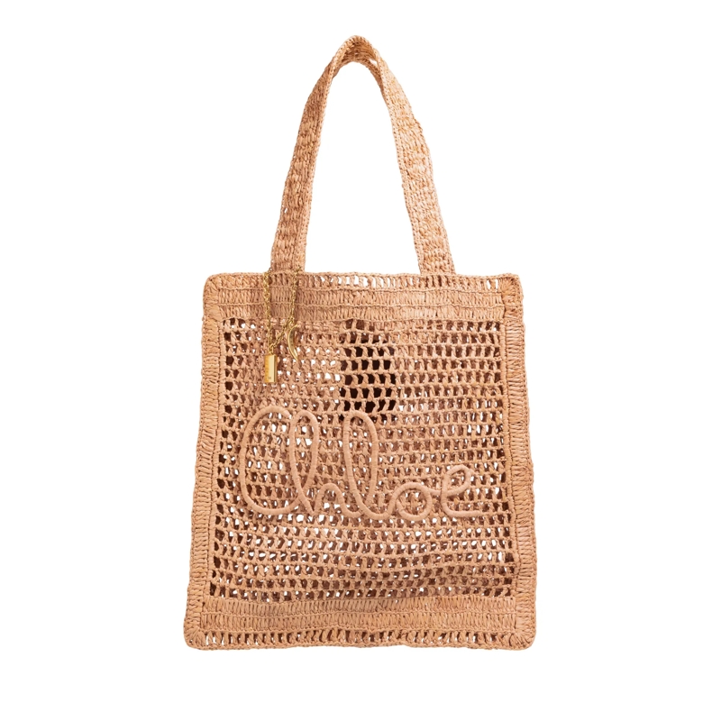 Chloé Tote Summer Banana Tote Beige