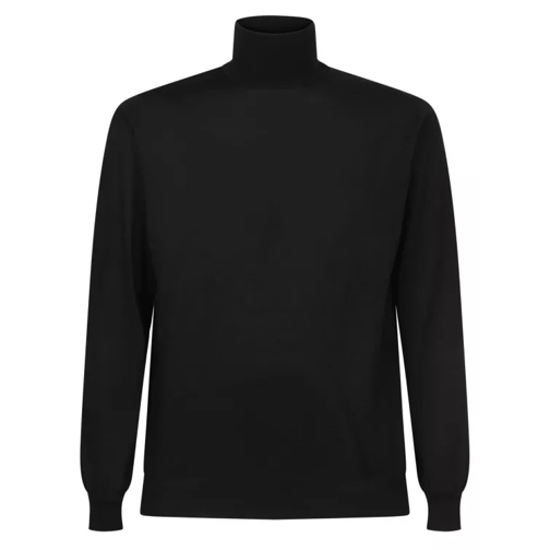 Dell'oglio High Neck Pullover Black Pullover