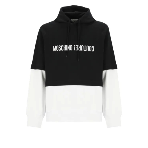 Moschino Black Logoed Hoodie Black 