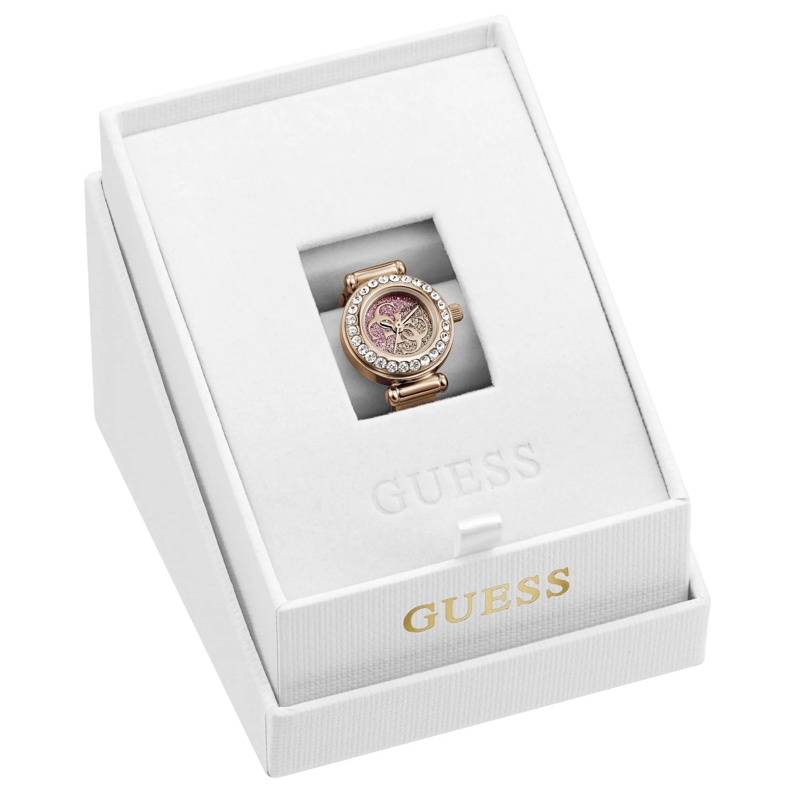 Guess Quarzuhr Quarz-Analoguhr Anna rosa(Image 3)