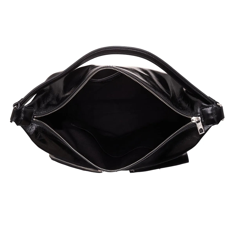 Liebeskind Berlin Schultertasche Andrea Lack Distressed Black(Image 5)