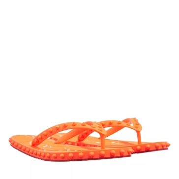 Christian Louboutin Super Loubi Flip Orange Flip Flop