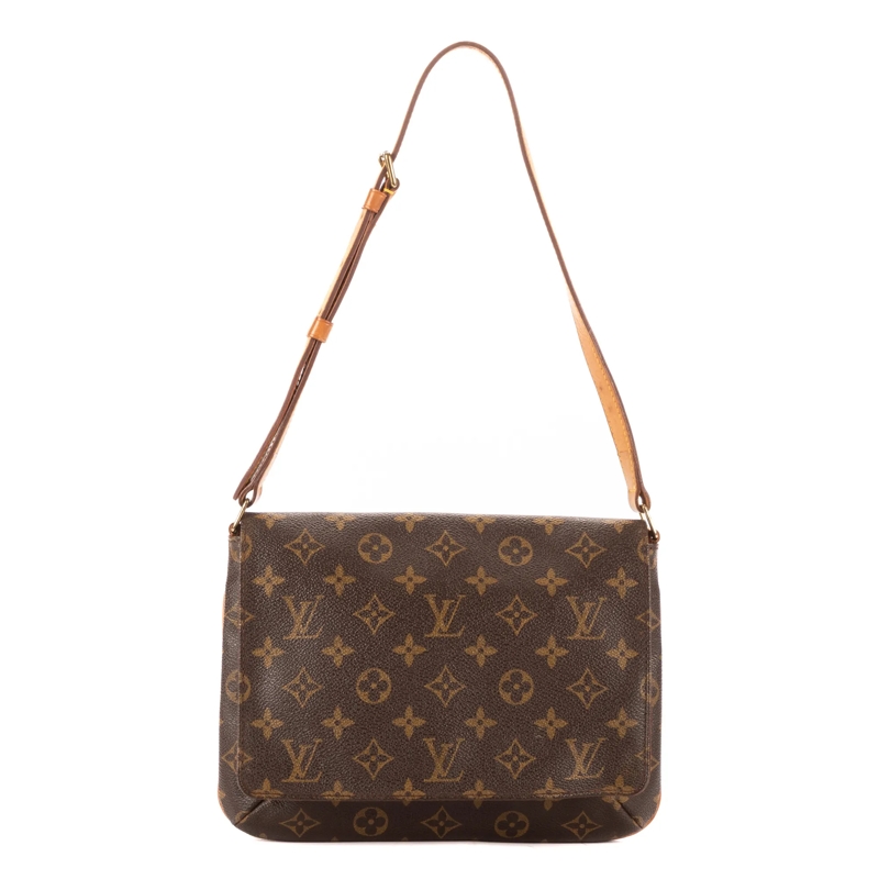 Louis Vuitton Schultertasche Musette Tango braun