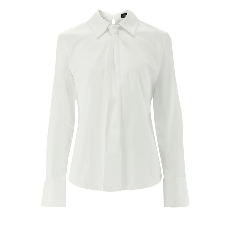 VAN LAACK Bluse Bluse Modern Fit Uni weiss