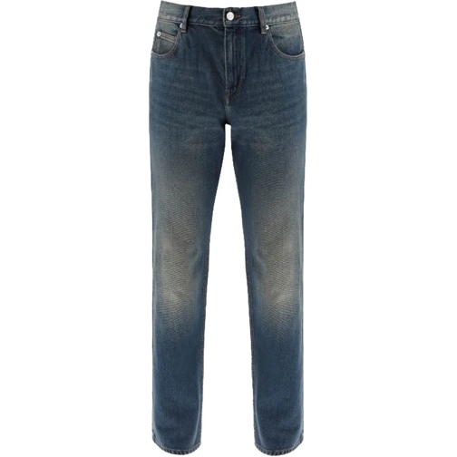 Isabel Marant Jeans à jambe droite jeans blauw blau