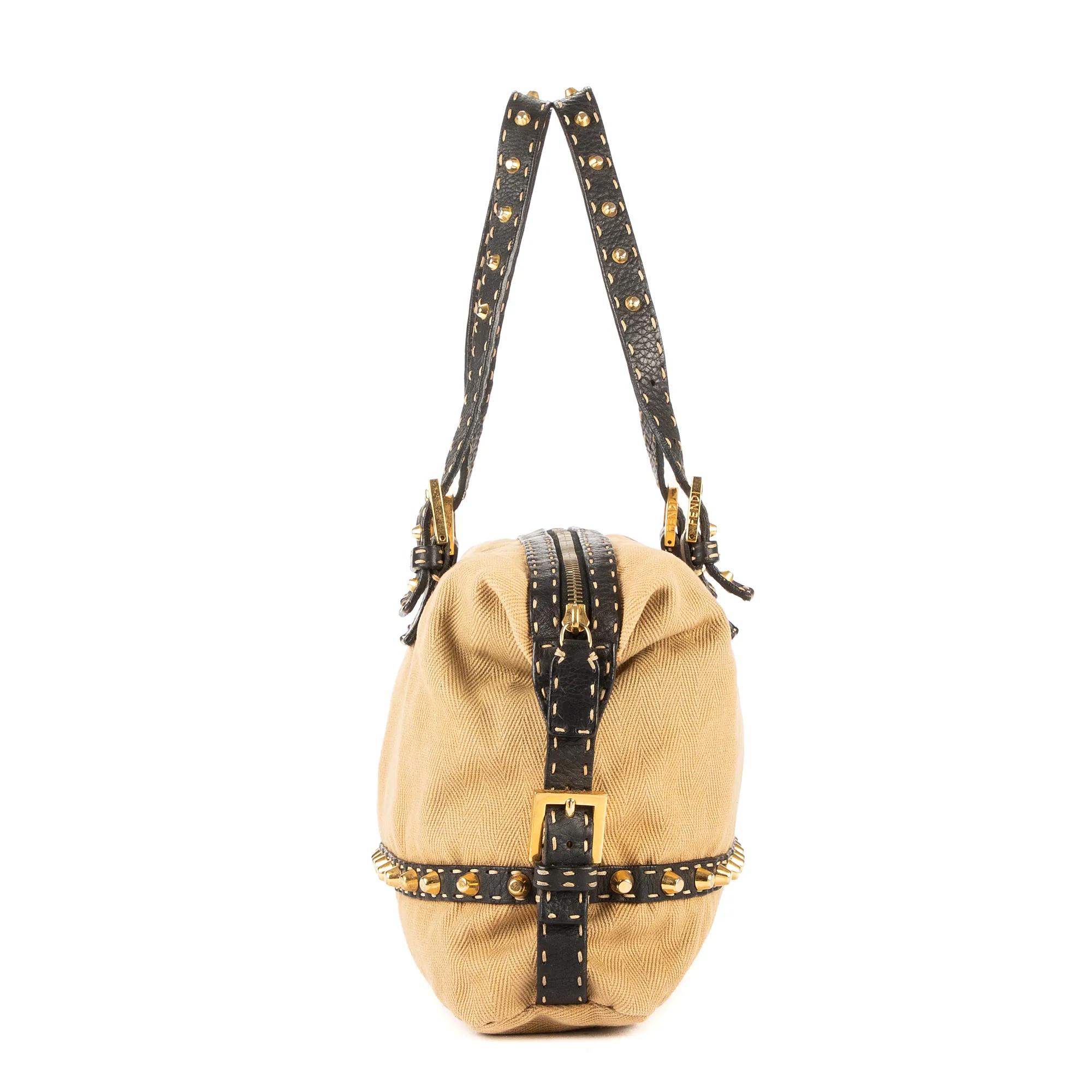 Thumbnail - Fendi Crossbody Bags - Studded - Gr. unisize - in Beige - für Damen