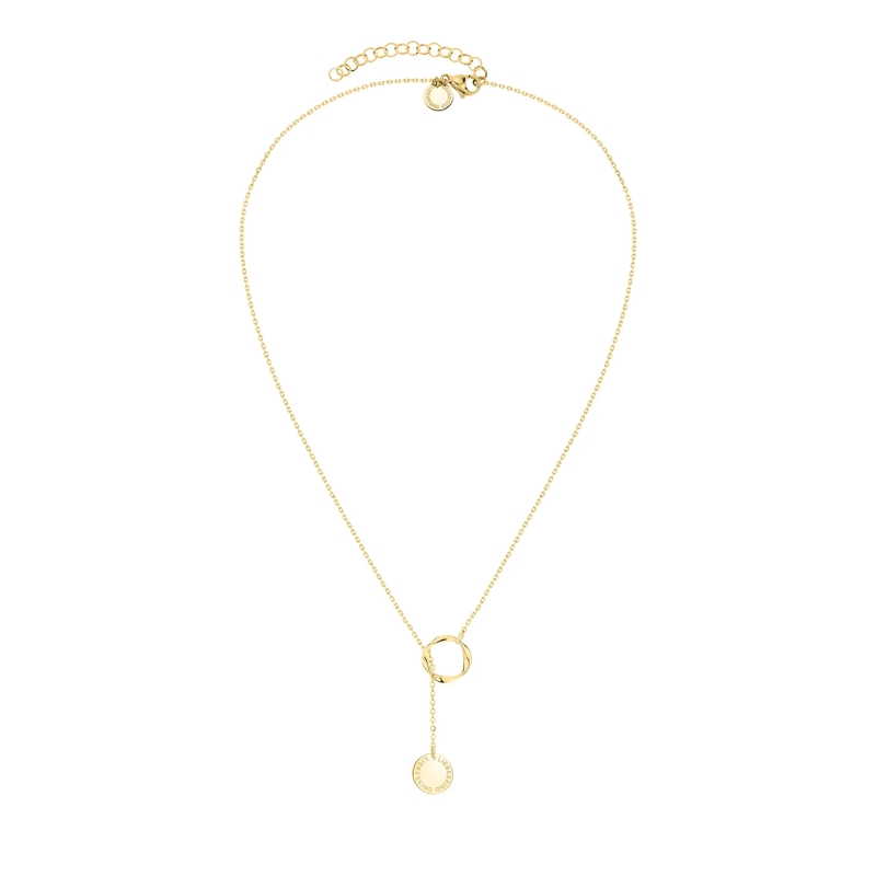 Liebeskind Berlin Mittellange Halskette Edelstahl The Organic Twist gold(Image 6)