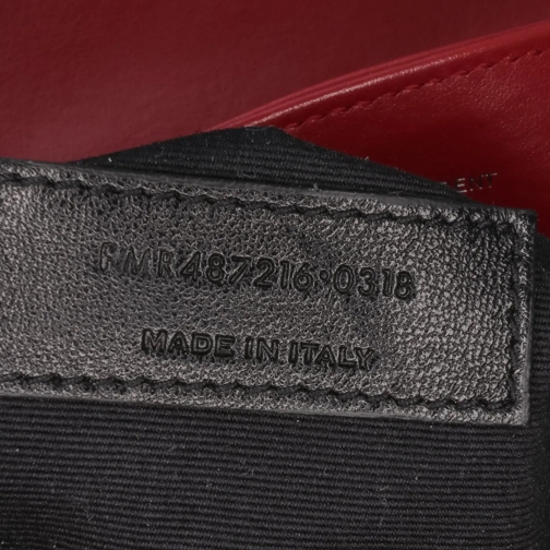 Saint Laurent Fourre-tout 2018 Medium Leather Monogram Matelasse LouLou Bag rot (Image 2)