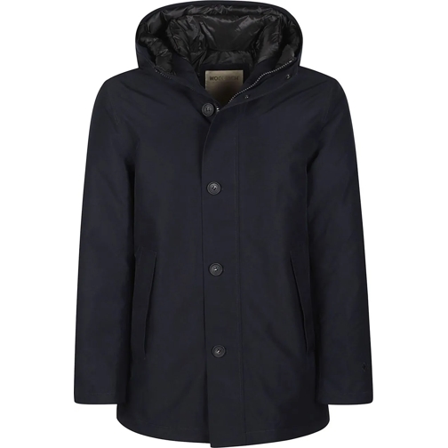 Woolrich Donzen jassen Heavy Gtx Parka Blue blau