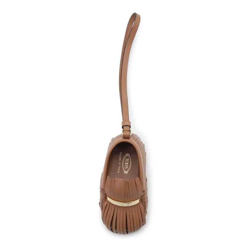 Tod's  Keychains With Elegant Design Elements Brown