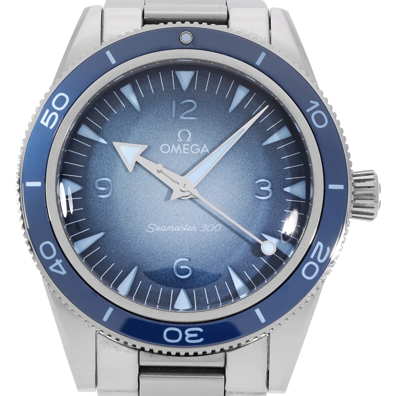 Omega Automatikuhr Seamaster Blau