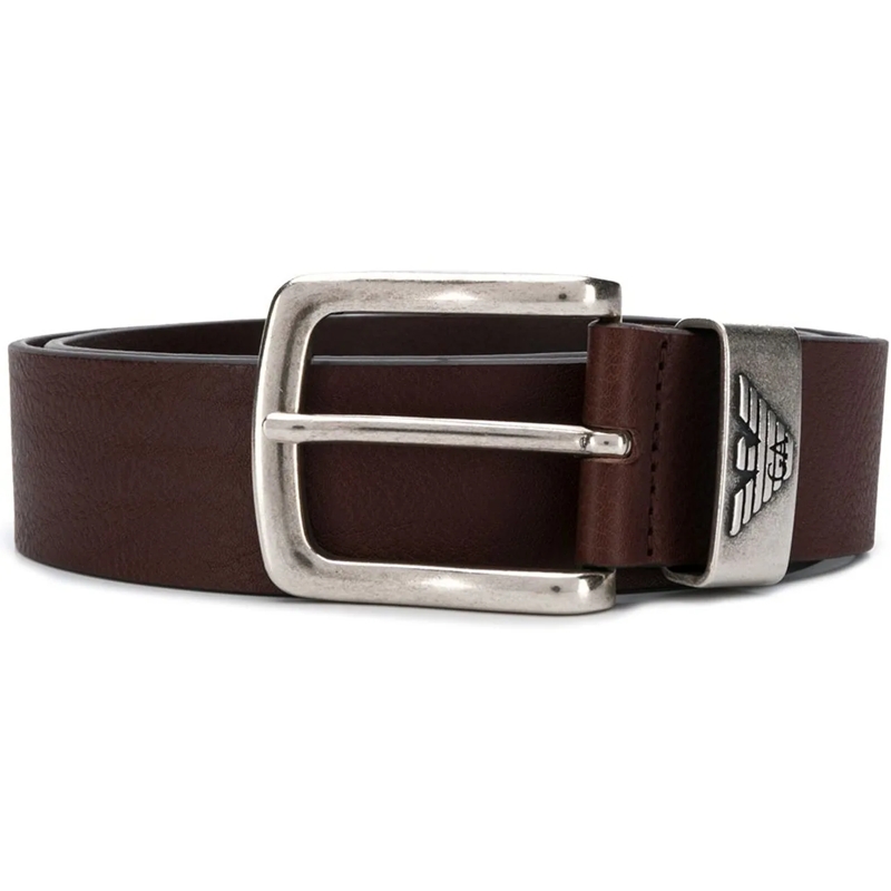 Emporio Armani Ledergürtel Belts Brown braun