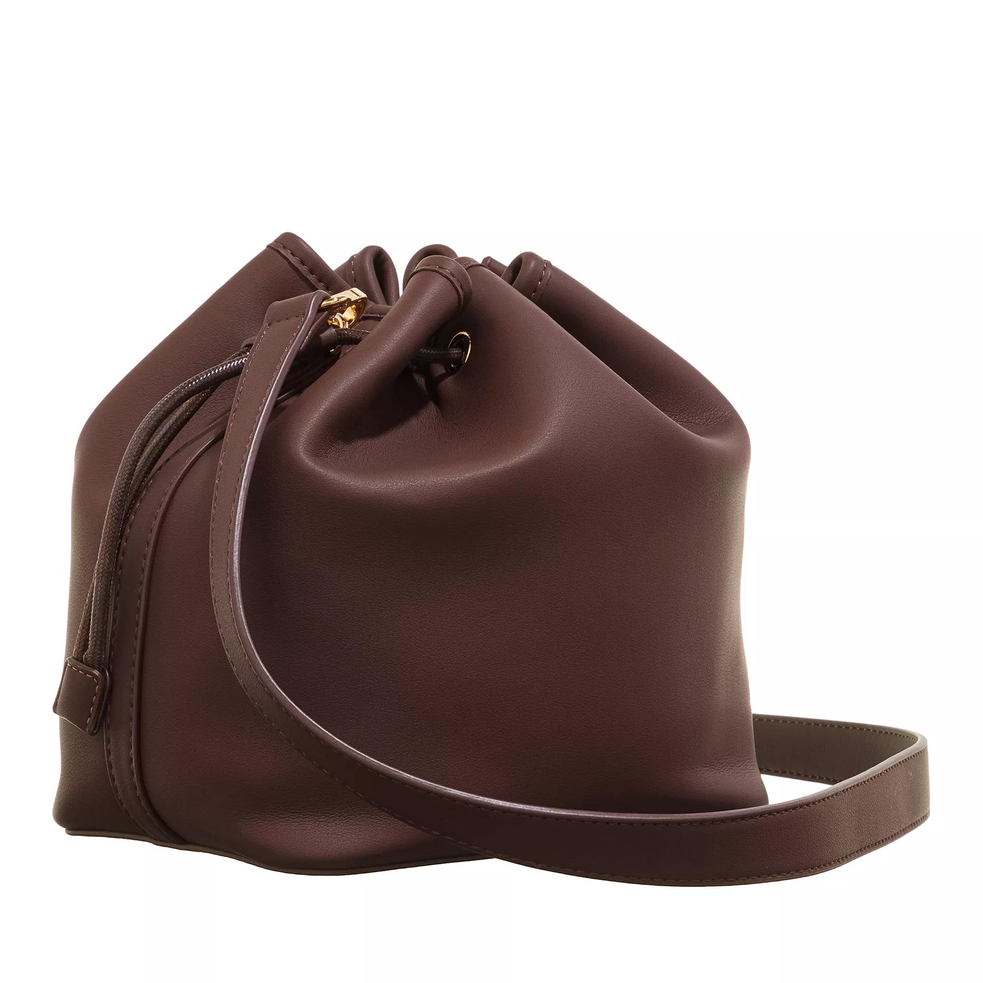 Moschino Love Bucket Schoudertas Bruin Brown Dames