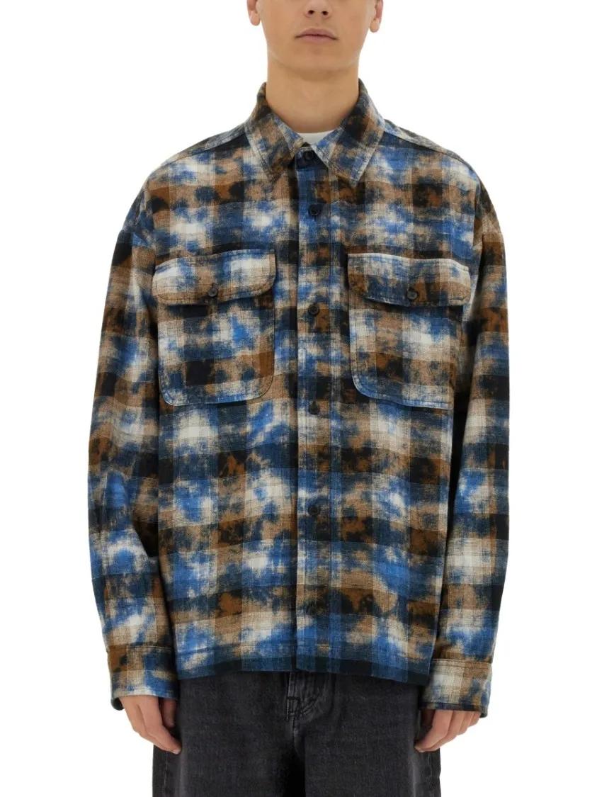 Thumbnail - Palm Angels - Plaid Shirt - Größe 48 - bunt