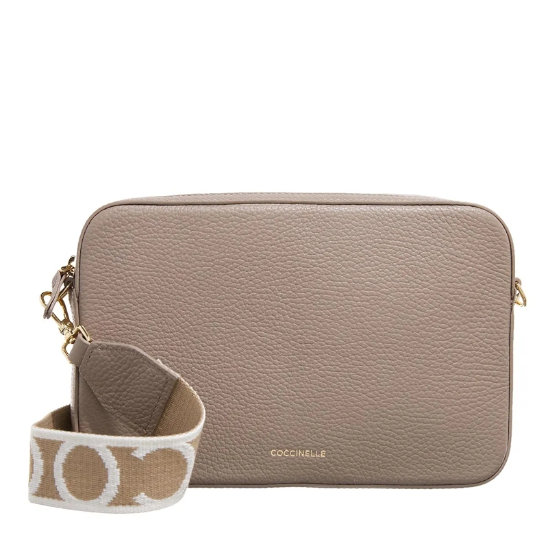 Coccinelle Crossbody Bag Tebe Warm Taupe 2