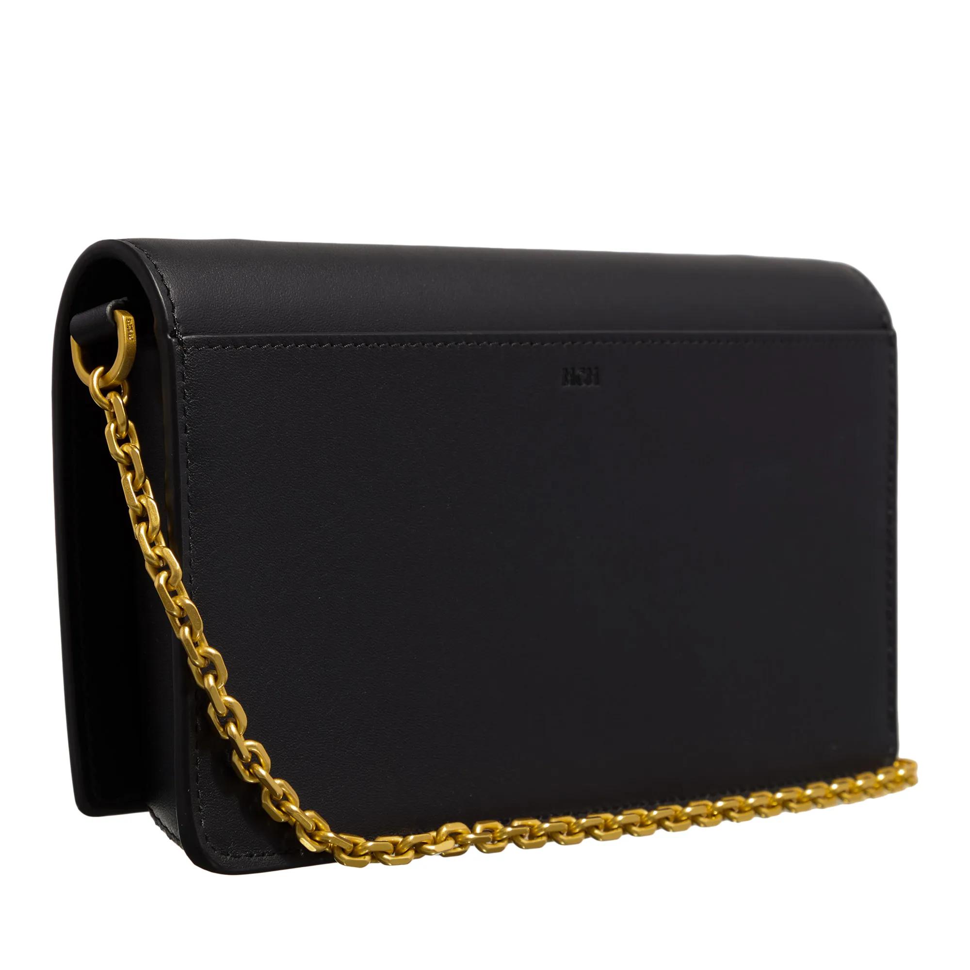 MCM Pochettes Himmel Leather Woc Large in zwart