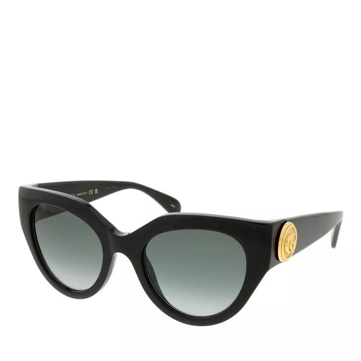 Gucci GG1408S BLACK BLACK GREY Sunglasses