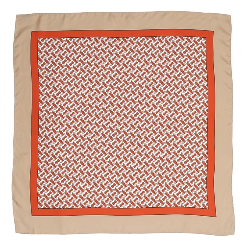 Burberry Monogram Silk Scarf Multi Foulard