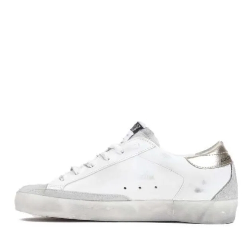 Golden Goose Cow Leather Sneakers White lage-top sneaker