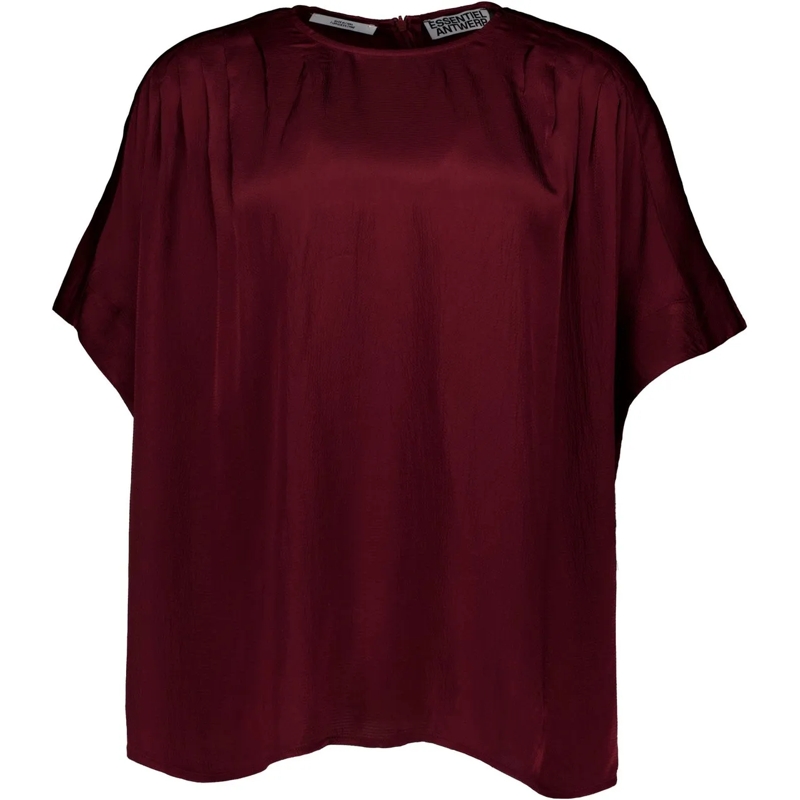 Essentiel Antwerp T-Shirt Essentiel Antwerp  Tops Bordeaux Issia rot