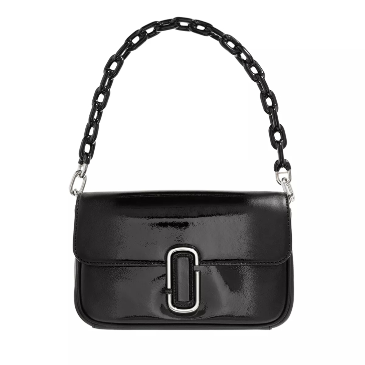 Marc Jacobs The Shadow Patent Leather Bag Black