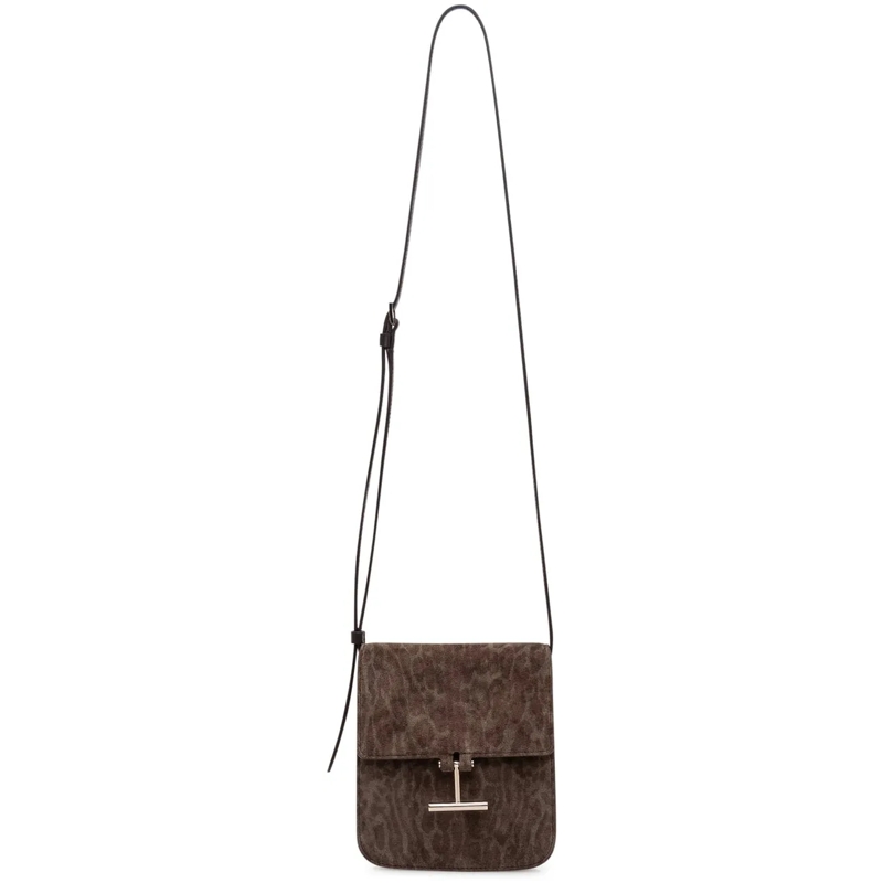 Tom Ford Sac à bandoulière Borsa a Tracolla con Chiusura a T braun(Image 2)