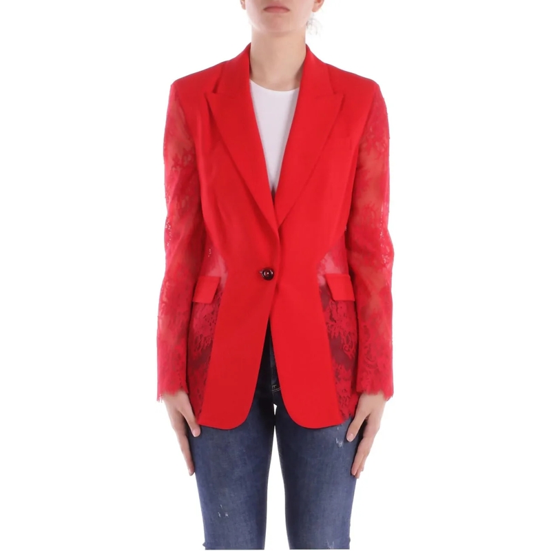 Pinko Veste de transition Jackets Red rot