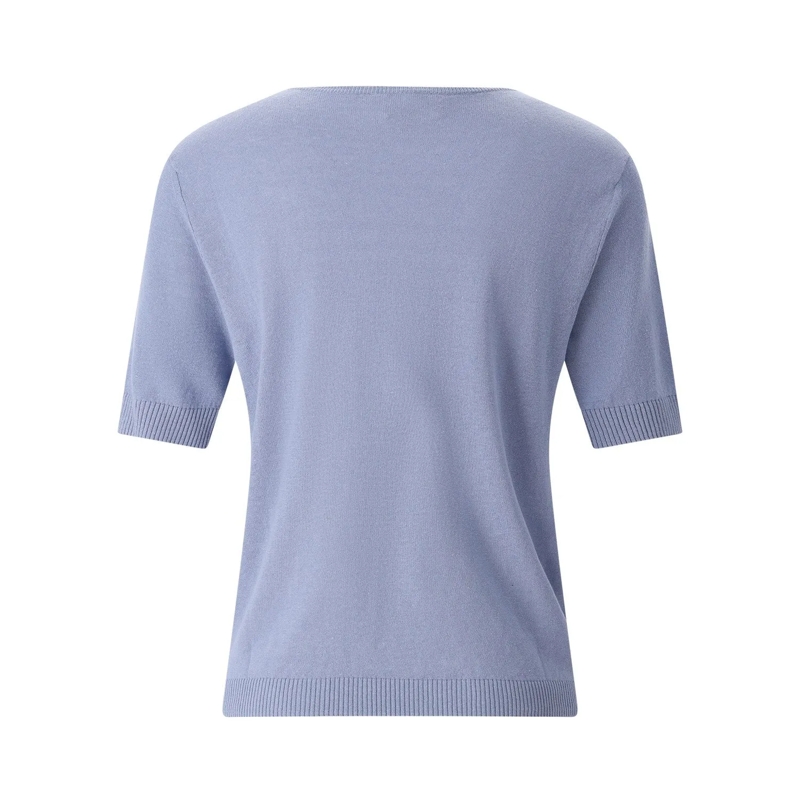 Closed Pullover Shirt aus Leinen & Baumwolle pink(Image 2)
