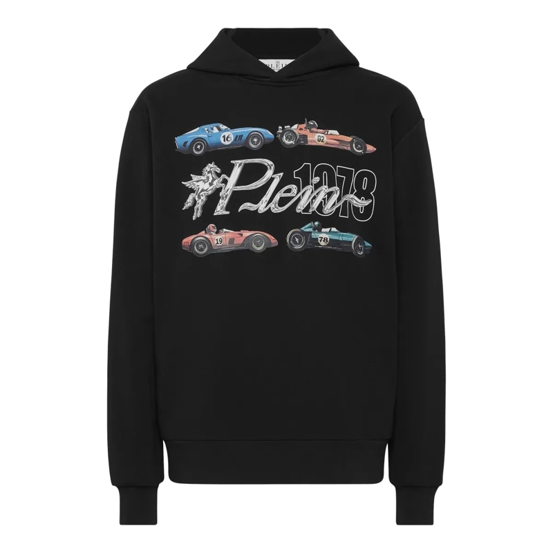 Philipp Plein Top Hoodie schwarz