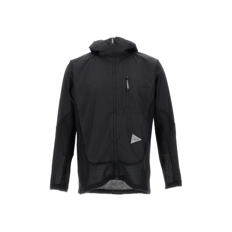 And Wander  Alpha Direct Jacket Black