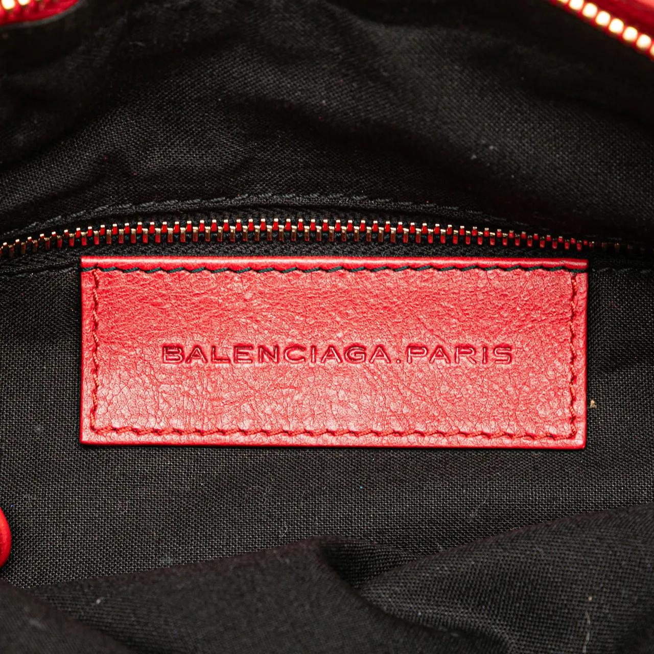 Thumbnail - Balenciaga Hobo Bags - Lambskin Motocross Classic First Giant 12 Satchel - Gr. unisize - in Rot - für Damen