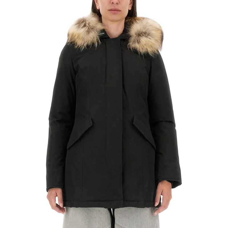 Woolrich Parka "Artic Racoon" Parka Black
