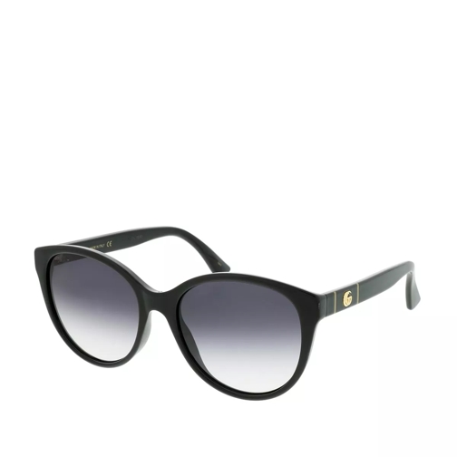Gucci GG0631S-001 56 Sunglasses Black-Black-Grey Occhiali da sole