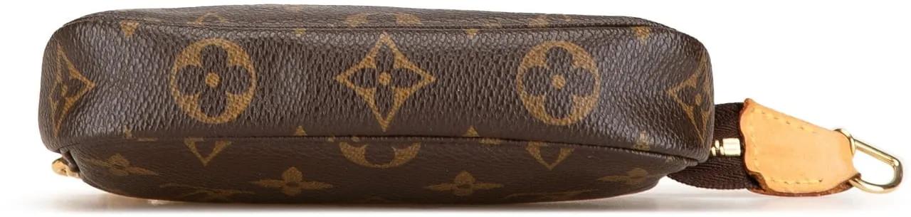 Louis Vuitton Clutches Monogram Mini Pochette Accessoires in bruin